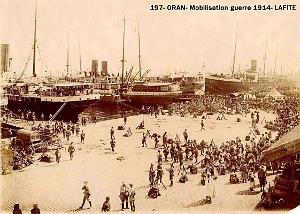 197- Oran- Mobilisation guerre 1914- Henri Lafite